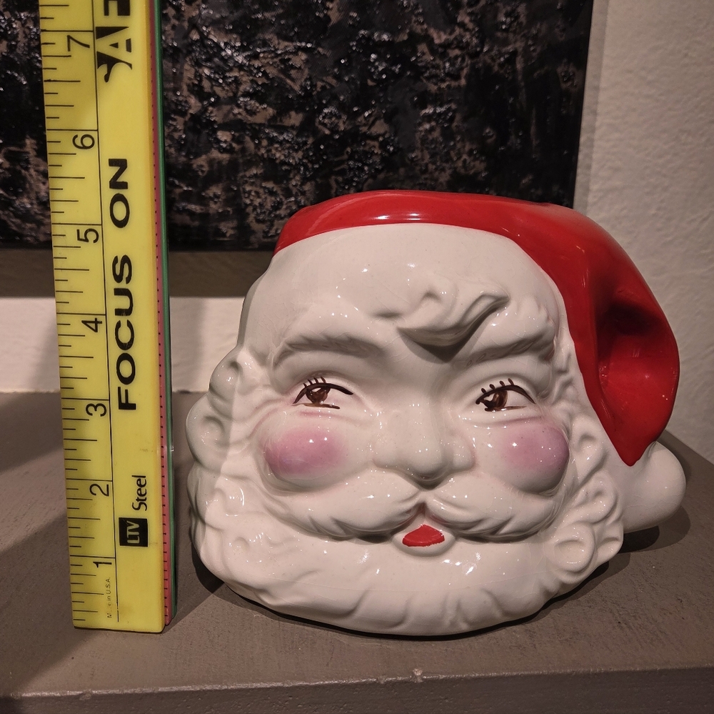 Vintage Santa Claus Ceramic Vase - Picture 8 of 10
